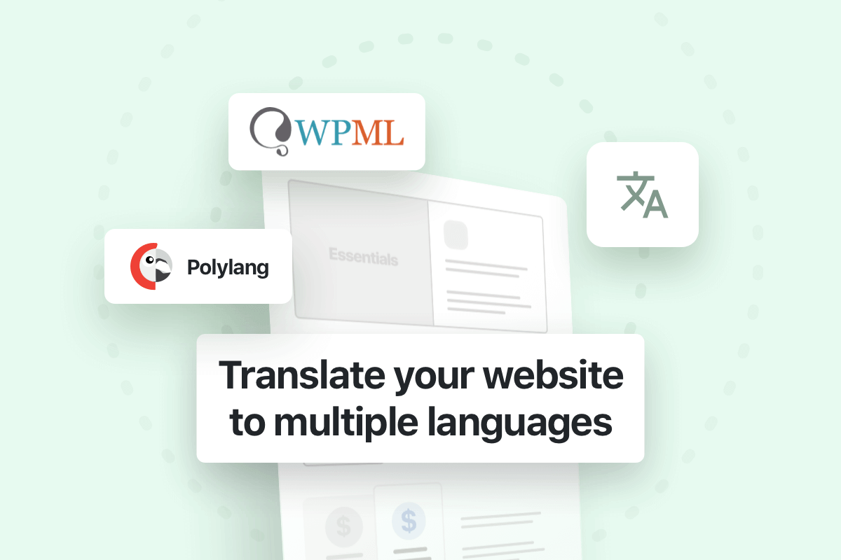 Translate your website to multiple languages