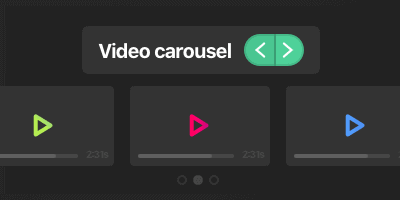 Video Carousel